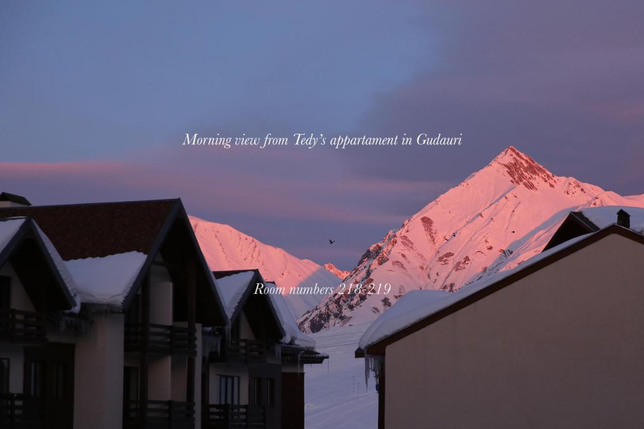 Tedy'S Apartments In New Gudauri Eksteriør billede